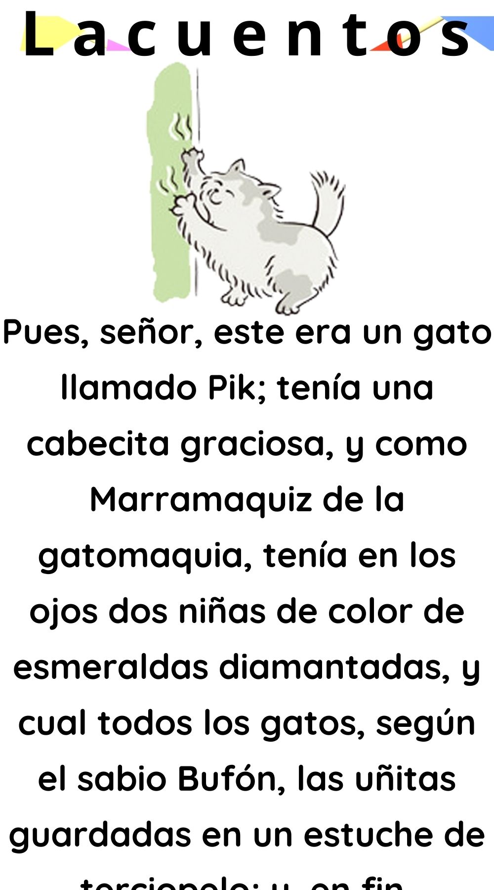 Los juegos del gato Pik