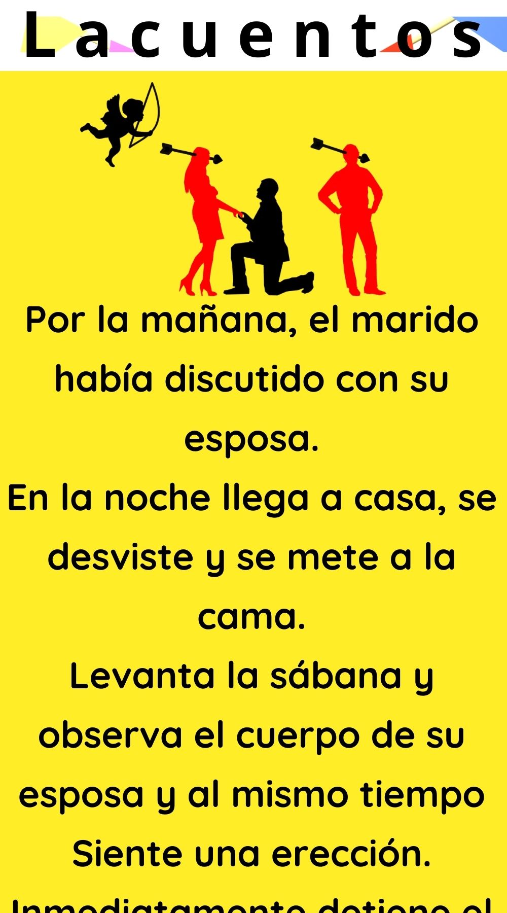 El marido había discutido con su esposa