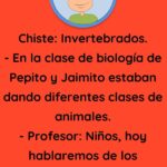En la clase de biología de Pepito y Jaimito