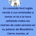 Un conocido lord inglés reunía a sus amistades a tomar