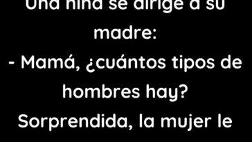 Una niña se dirige a su madre