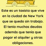 Este es un taxista que vive en la ciudad de New York