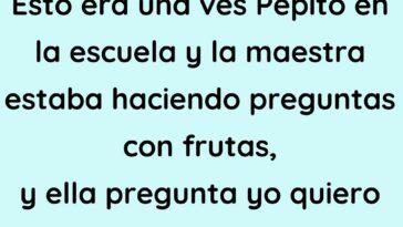 Esto era una ves Pepito en la escuela