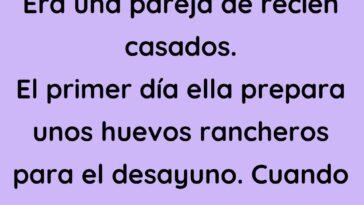 Era una pareja de recién casados