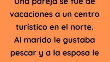 Una pareja se fue de vacaciones a un resort