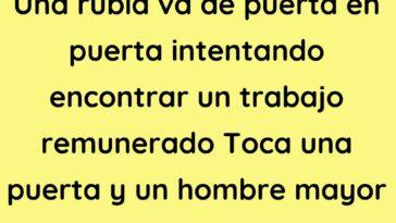 Encuentra algún trabajo remunerado