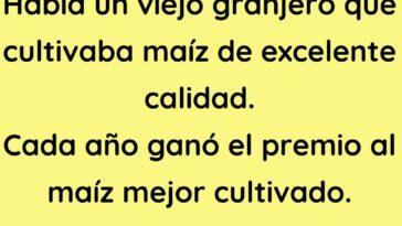 El secreto del éxito del agricultor