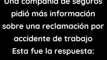 Informe de Accidente de Trabajo