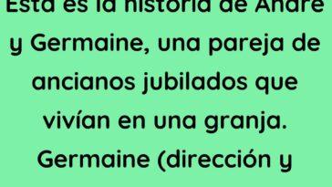 Una pareja de ancianos jubilados que vivían en una granja