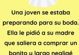 Una mujer se estaba preparando para su boda