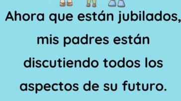 Mis padres están discutiendo