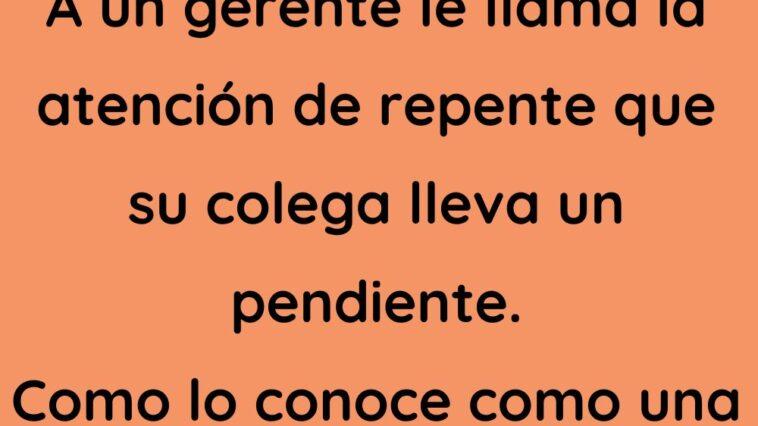 A un gerente le llama la atención