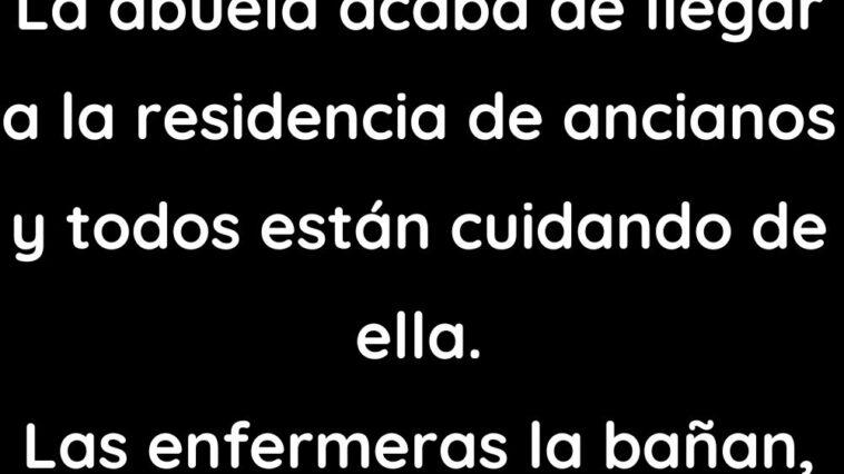 BROMA SOBRE EL HOGAR DE ANCIANOS