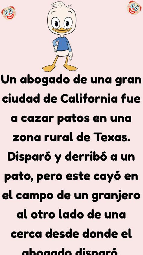 Puede quedarse con el pato