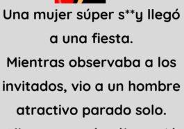 Mujer caliente llego a una fiesta