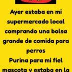 Prohibido entrar al supermercado