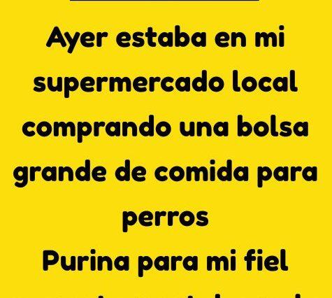 Prohibido entrar al supermercado