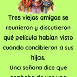 Tres viejos amigos se reunieron