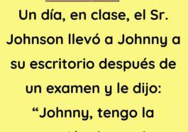 El pequeno Johnny y el examen de historia
